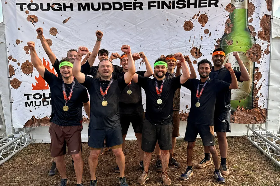 Das WAMOCON-Team beim Tough Mudder