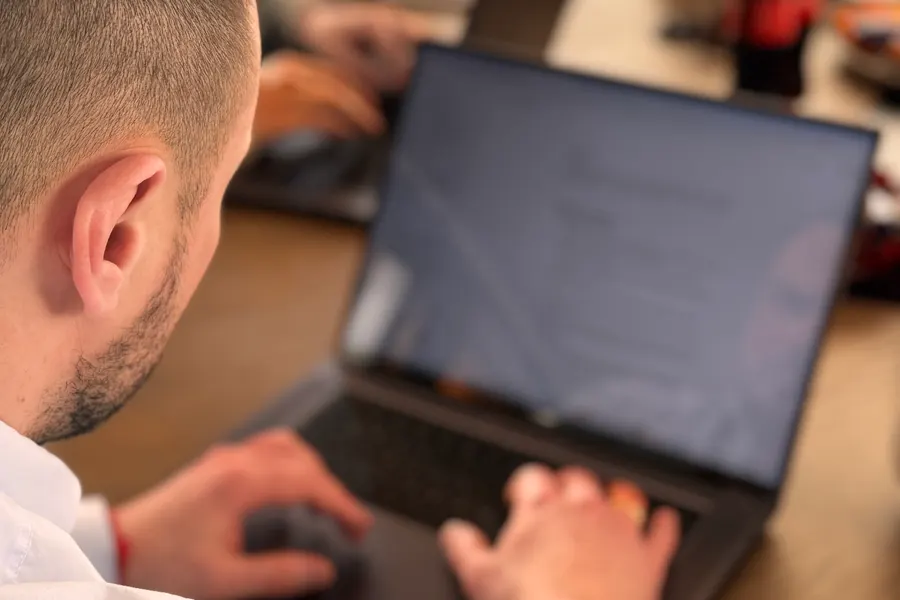 Konzentrierte Arbeit am Testfall